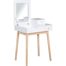 Homcom Flip Up Mirror Dressing Table