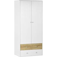 2 door wardrobe Homcom 2 Door Wardrobe 80x180cm