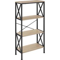 Tectake Book Shelves tectake Standing Barry Book Shelf