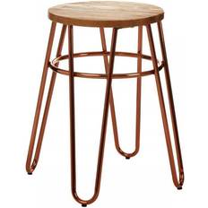 Gold Seating Stools Premier Housewares District Rose Seating Stool