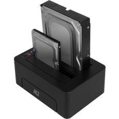 Hdd docking ACT USB3.1 Dual HDD Docking Station 2.5 po. 3.5 po. SATA 6Gb/s USB 3.2 (Gen 1)