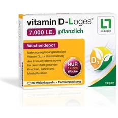 Vitamin D-Loges 7.000 I.E. pflanzlich Wochendepot