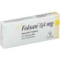 Teofarma s.r.l. Folsan 0,4 mg Tabletten