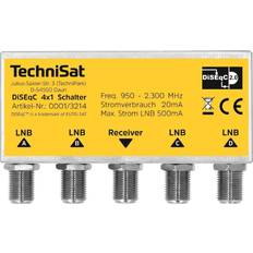 Diseqc TechniSat DiSEqC 4x1 Schalter 4 Sat-Positionen