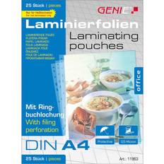 Ve 25 Genie Laminiertaschen A4 125mic. VE=25