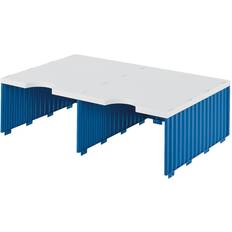 Sorteringsstation Doc Jumbo Samleenhed Grå/Blå Med 2 Rum