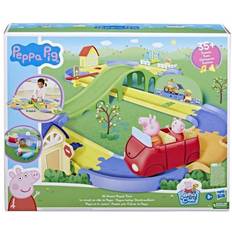 Peppa Pig Trains Peppa Pig Figurine Le Circuit En Ville De