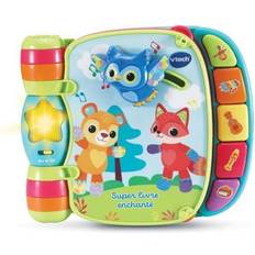 Vtech Aktivitetsbøger Vtech Interaktiv bog til børn Vtech Baby Super Enchanted Book of Baby Kitties Blå