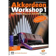 Spielzeugakkordeone Akkordeon Workshop 1