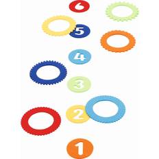 Goki 56776 Ring Toss Game With 6 Felt Rings