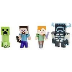 Minecraft Figurer Minecraft Jada Toys 4-Pack 2.5 Figures