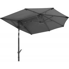 Parasoll 150cm Schneider Schirme Parasoll Salerno Mezza Antracit 150 x 150 cm 150cm