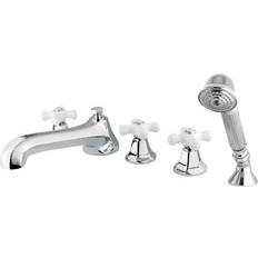Taps Kingston Brass Ks430.5Px Metropolitan Deck Roman Tub
