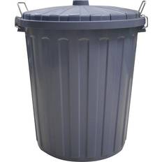 Helit Waste Bin with Lid 73 L