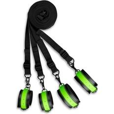 Éclairages Kit de Fixation de Lit Glow In The Dark Vert Fluo Noir Veilleuse