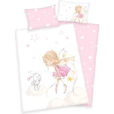 Herding Babybest Biancheria Da Letto Little Fairy 100 x 135 cm Rosa Pink