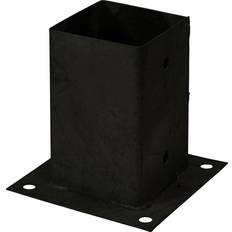 Plus Stolpsko Cubic Svart 90 x 90 mm