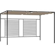 Paviljonger vidaXL Gazebo with Retractable Roof 3x4x2.3