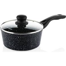 Westinghouse Casserole 18 cm Induction Marbre Noir avec couvercle 18 cm