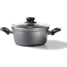 4.5 L Standard Pot with Lid - Black Grey