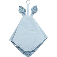 Bibs X Liberty Snuttefilt 40x40 cm Känguru Kamomill gräsma One Size Snuttefilt