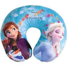 Ergonomische Babykissen Disney Cervical Travel Nackenkissen aus Frozen II Stoff für Mädchen und Prinzessinnen ELSA, 30 x 10 x 20 cm