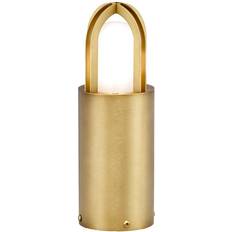 Elstead Lighting Paignton Sokkellampe Af Rustfrit Stål Messing Pullert