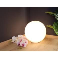 ECO-Light Lampd Globe 20x21 cm White Table Lamp