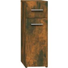 Marron Armoires vidaXL d'Apothicaire Chêne Fumé 20 x 45.5 x 60 cm Armoire