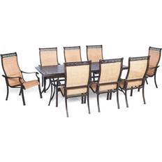 Patio Furniture Hanover MANDN9PC 9-Piece Patio Dining Set