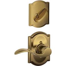 Drawer Fittings & Pull-out Hardware Schlage Lock Company F59ACC609CAMRH Accent Right Handed Interior Pack Lever Set