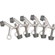 Design House Satin Nickel Standard Hinge Pin Door Stop 5-Pack