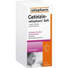 Cetirizin CETIRIZIN-ratiopharm Saft 75