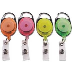 Paper Storage & Desk Organizers Advantus 91119 Carabiner-Style Retractable Id Card