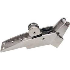 Fisketilbehør 1852 Marine 1852 ankerrulle vipbar støbt aisi 316 stål l-410mm b-85mm