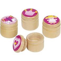 Tooth box Goki Tooth Box with Pink Lid