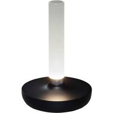 G Lampes de table Konstsmide Biarritz Akku Tischleuchte IP54 Schwarz Dimmbar 1800/3000/4000K Lampe de table