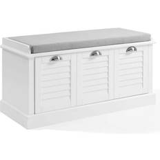 Gris Bancos de Almacenamiento Crosley Furniture Ellison Entryway Storage Bench Banco de Almacenamiento