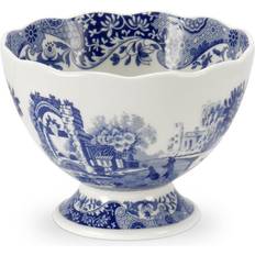 Spode Blue Italian Footed Bowl Scodella