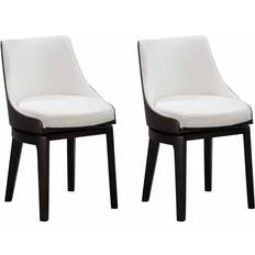 Boraam White Kitchen Chairs Boraam Orleans Swivel Low Kitchen Chair 2