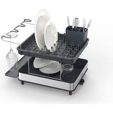 Acciaio inossidabile Scolapiatti Joseph Joseph Excel 2 Tier Dish Rack Scolapiatti 46.5cm