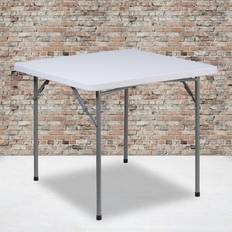 Gray Bar Tables Flash Furniture 2.81-Foot Square Bar Table