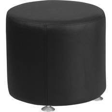 Leathers Pouffes Flash Furniture Hercules Alon Faux-Leather Ottoman Pouffe