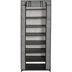 Shoe Racks Simplify 8 Tier Organizer with Cover Shoe Rack