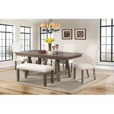 Dining Sets Picket House Furnishings Dex 6pc Extendable Dining Set