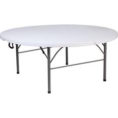 Bar Tables Flash Furniture Kathryn 5.89-Foot Round Bi-Fold Bar Table