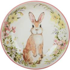 Pink Dinner Plates Certified International Easter Garden 10.75" Dinner Plate 4