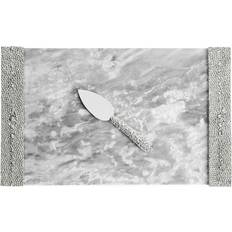 Gris Plateaux de Fromages Michael Aram Shagreen Cheese Board & Knife Plateau de Fromages