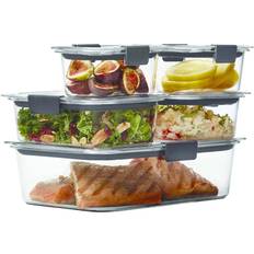 Food Containers on sale Rubbermaid 10pc Brilliance Leak Proof Food Container