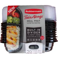 Kitchen Storage on sale Rubbermaid 20pc TakeAlongs Meal Prep Divided Food Container